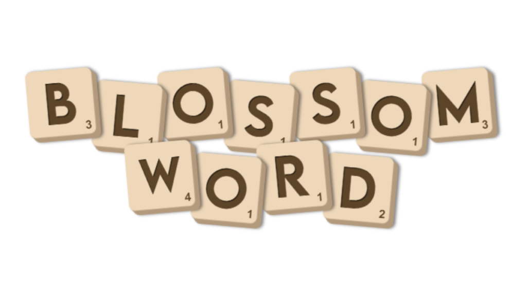 Blossom Word Game - HOW MANY WORDS YOU CAN CREATE