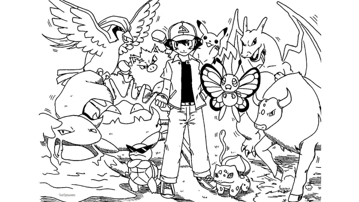 Pokemon Coloring Pages