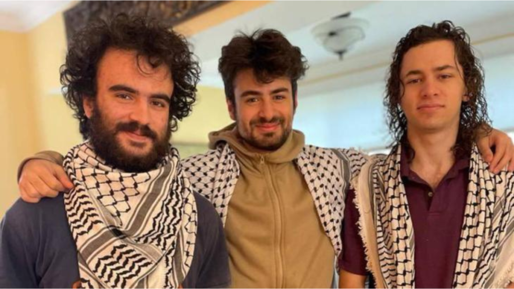 Three Palestinian Students