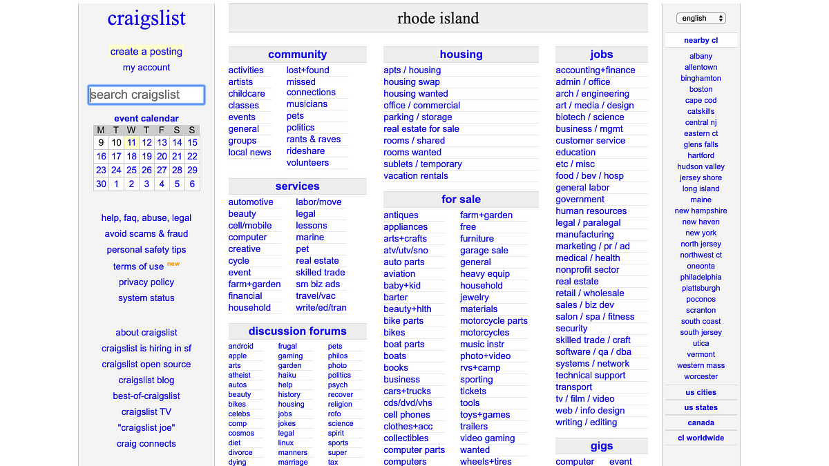 Craigslist CT Guide to Connecticut Online Marketplace