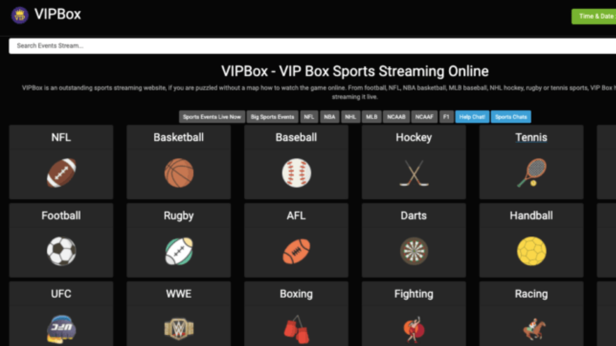 Unveiling the World of Sports Streaming with VIPBox