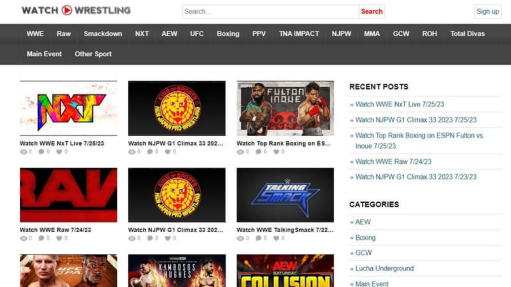 WatchWrestling