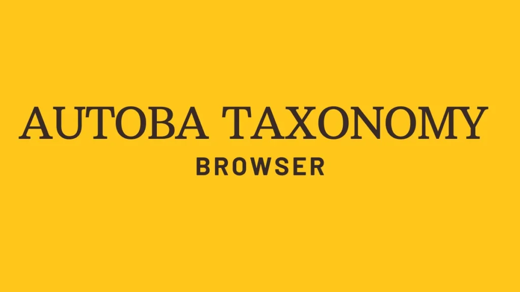 Exploring Knowledge with Autobà Taxonomy Browser