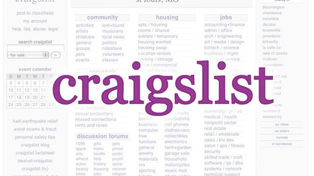 Craigslist Lancaster PA The Heart of Local Online Classifieds