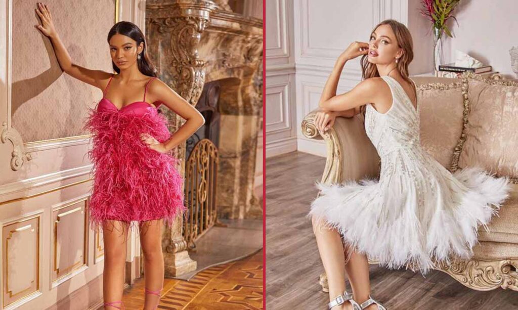 Feather Dresses
