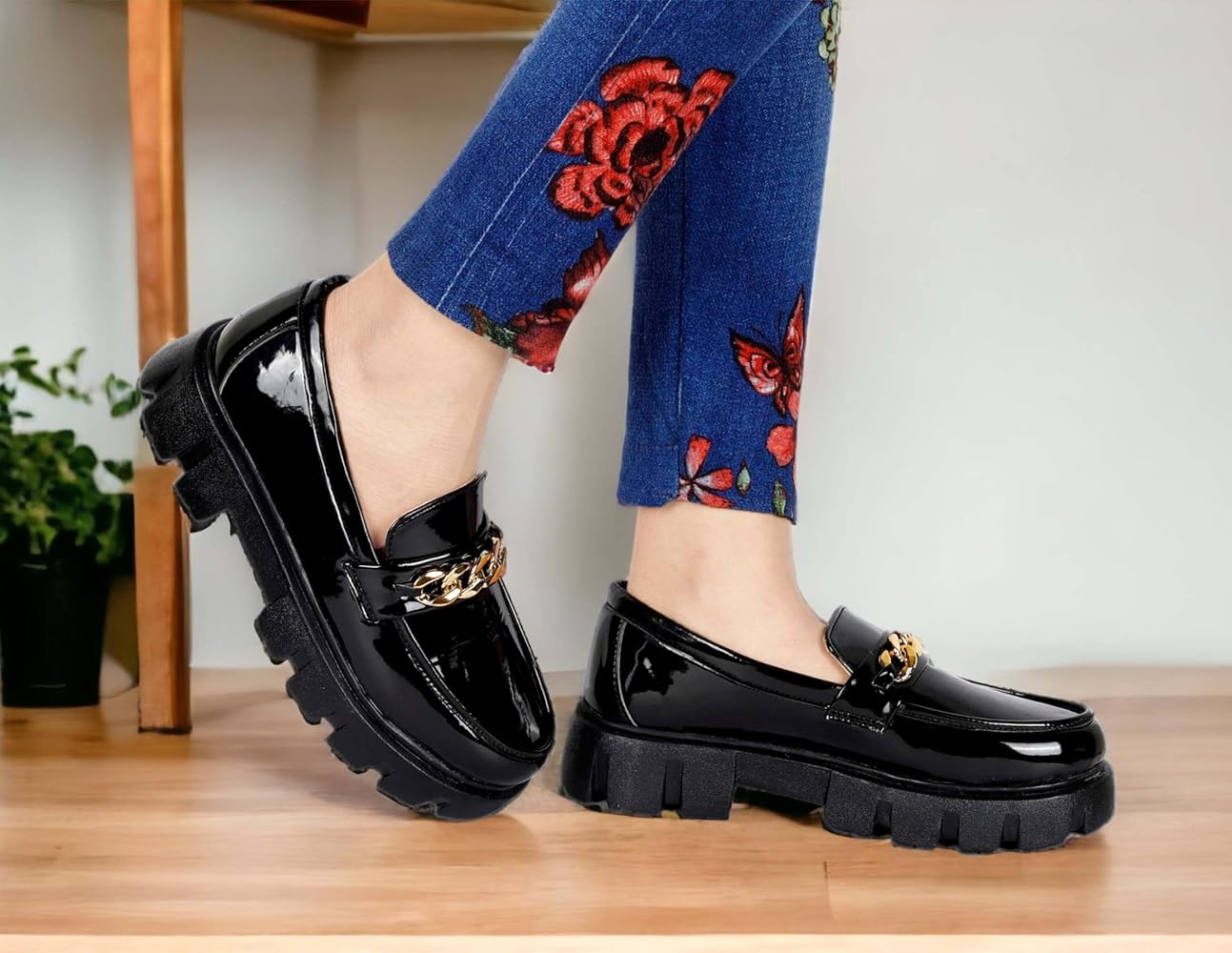 Black Loafers for Women