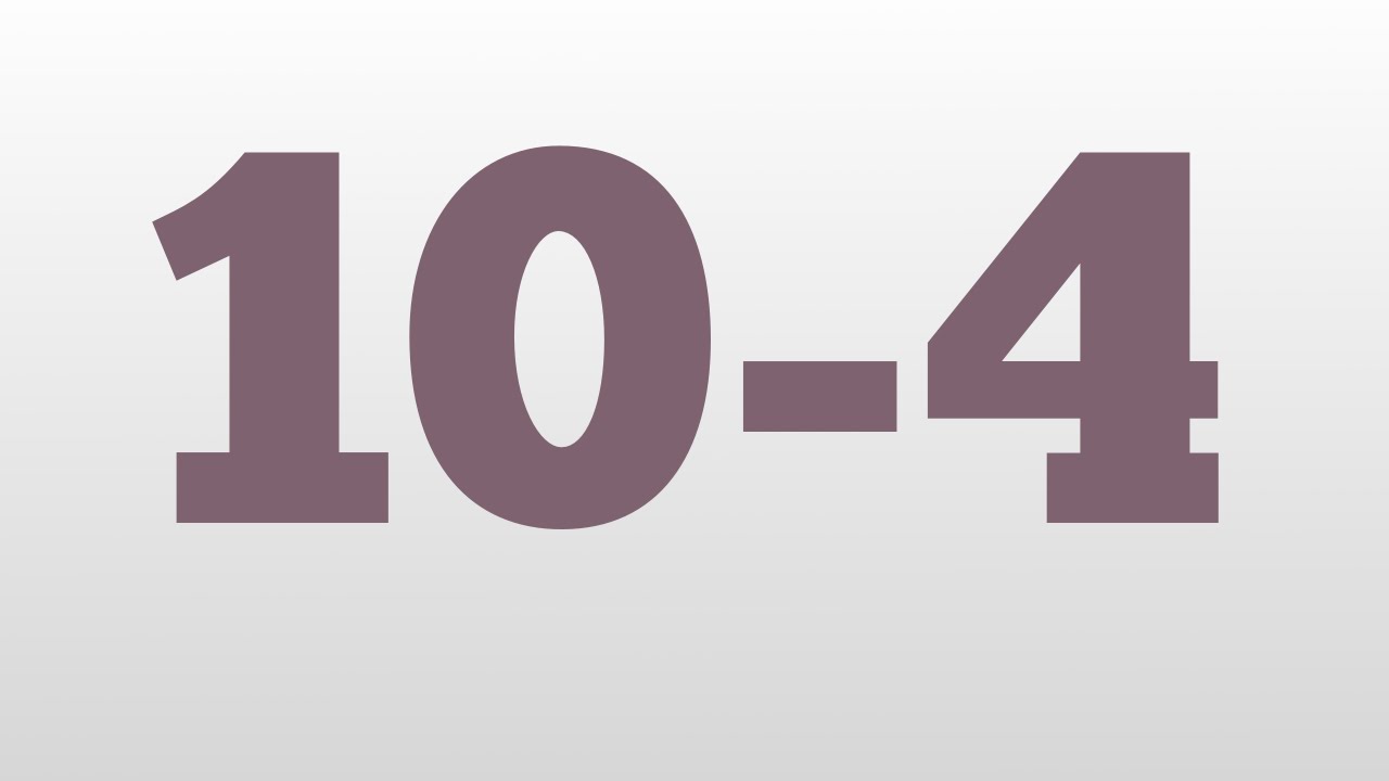 10-4