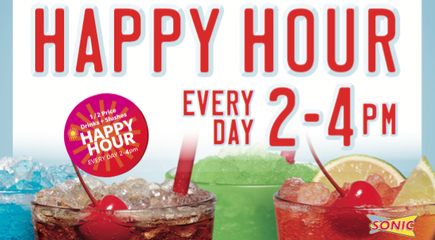 What Time is Happy Hour at Sonic